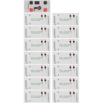 Купити Блок батарей GSL 768V 314AH 240kWh LiFePO4 (GSL-R240K) - фото 1