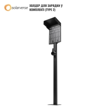 Купити Універсальна стійка ARTLINE з тримачем для автомобільного зарядного пристрою Bulk Black (ARTLINE_CAR_CHR_HOLDER) - фото 4