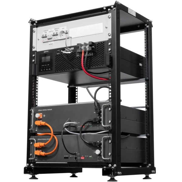 Купити Система зберігання енергії Solarverse SVR20-1SV5K1-LES10.2K1-1 5kW 10.2kWh 2BAT LiFePO4 6000 циклів (SVR20-1SV5K1-LES10.2K1-1) - фото 2