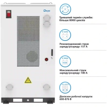 Купить Блок батарей DEYE GE-F240 240kWh, 768V, 314Ah, LiFePO4 (GE-F240-BC-2-A3) - фото 2