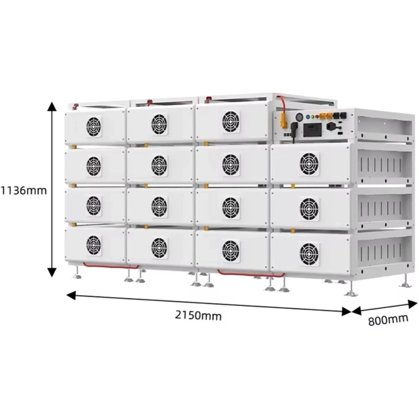 Купить Стойка для 15 батарей DEYE BOS-B RACK-BOS-B (RACK/BOS-B-PDU-2) - фото 3