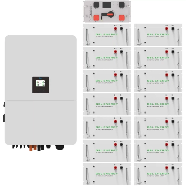 Купить Система хранения энергии DEYE SV-3DE80K1-HGS240K1-1 80kW 241.2kWh 1BAT LiFePO4 ≥10000 циклов - фото 1