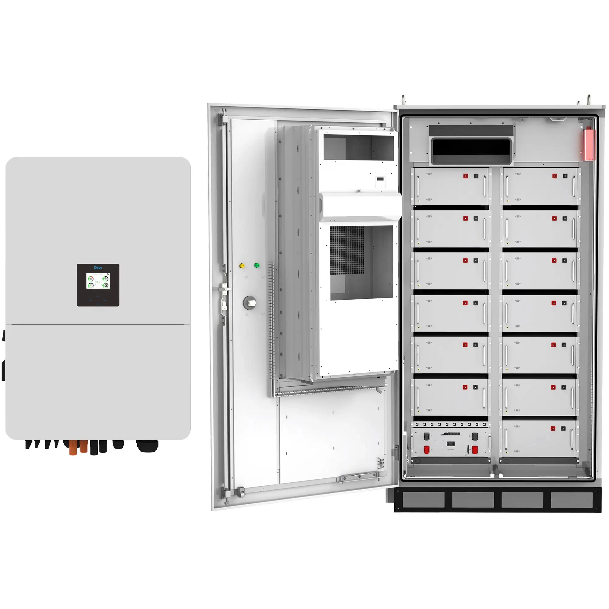 Купить Система хранения энергии DEYE SV-3DE80K1-HGS209K2-1 80kW 209kWh 1BAT LiFePO4 ≥6500 циклов - фото 1