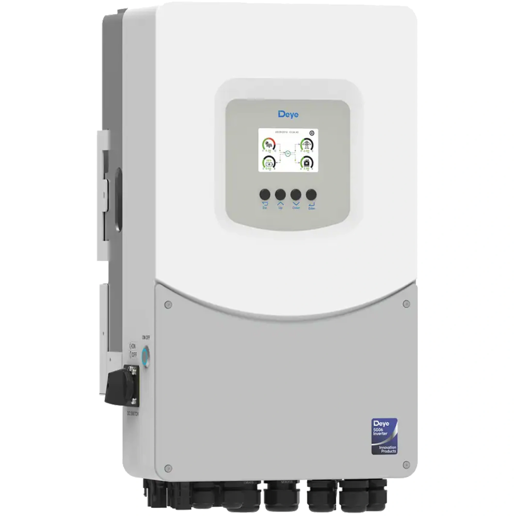 Купить Гибридный инвертор DEYE SUN-7.6K-SG06LP1-EU-BM3 7.6kW 48V 2 MPPT 220V Однофазный (SUN-7.6K-SG06LP1-EU-BM3) - фото 2