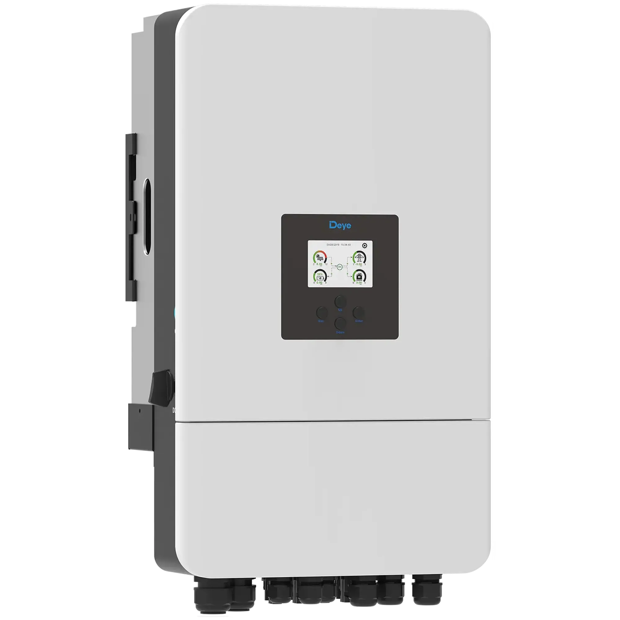 Купить Гибридный инвертор DEYE SUN-6K-SG05LP3-EU-SM2 6KW 48V 2 MPPT Wi-Fi 220/380V Трехфазный (SUN-6K-SG05LP3-EU-SM2) - фото 2