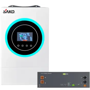 Купить Система хранения энергии SAKO SV-1SN6.2К1-LEC5K1-1 5kW 5.1kWh 1BAT LiFePO4 ≥6000 циклов - фото 1