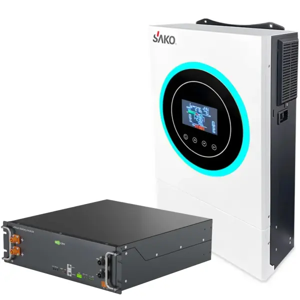 Купить Система хранения энергии SAKO SV-1SN6.2К1-LEC5K1-1 5kW 5.1kWh 1BAT LiFePO4 ≥6000 циклов - фото 2
